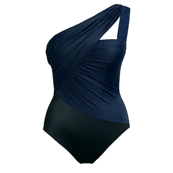 Magic Suit NWT Goddess One Piece Swimsuit Navy Size 10 - Picture 1 of 6
